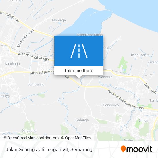 Jalan Gunung Jati Tengah VII map