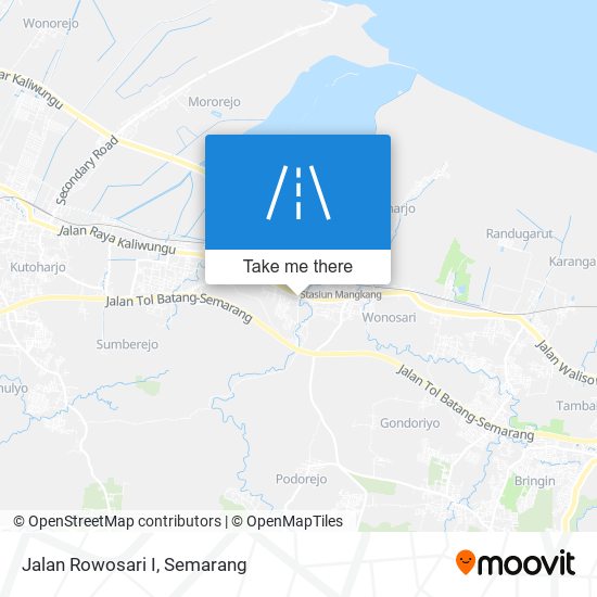 Jalan Rowosari I map