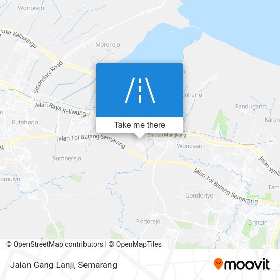 Jalan Gang Lanji map