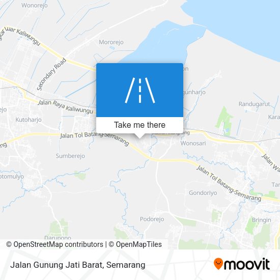 Jalan Gunung Jati Barat map