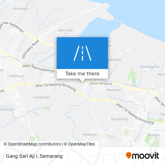 Gang Sari Aji I map