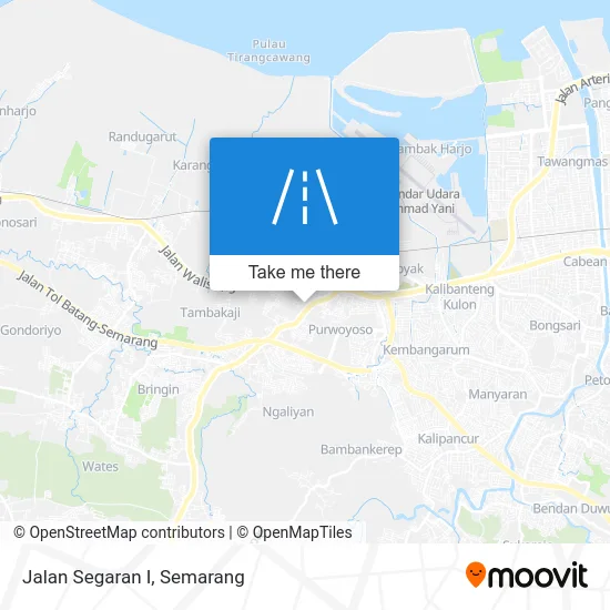 Jalan Segaran I map