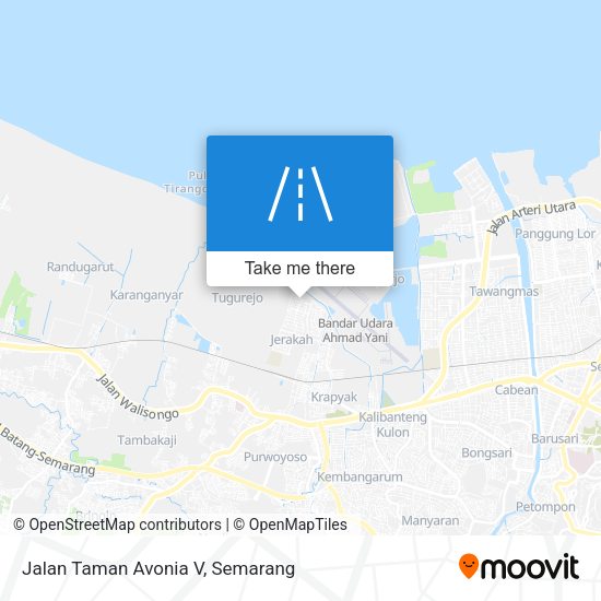 Jalan Taman Avonia V map
