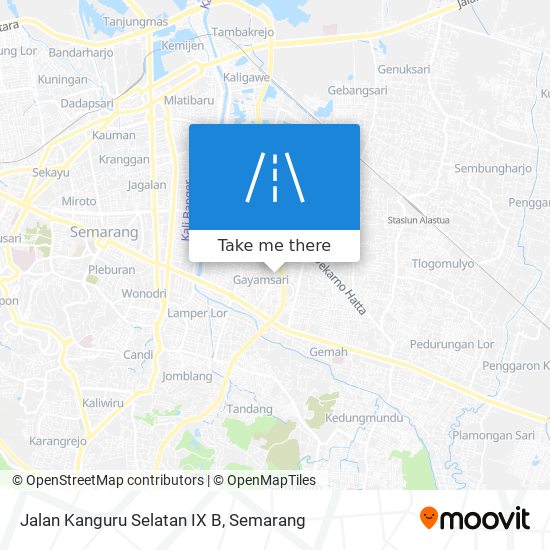 Jalan Kanguru Selatan IX B map