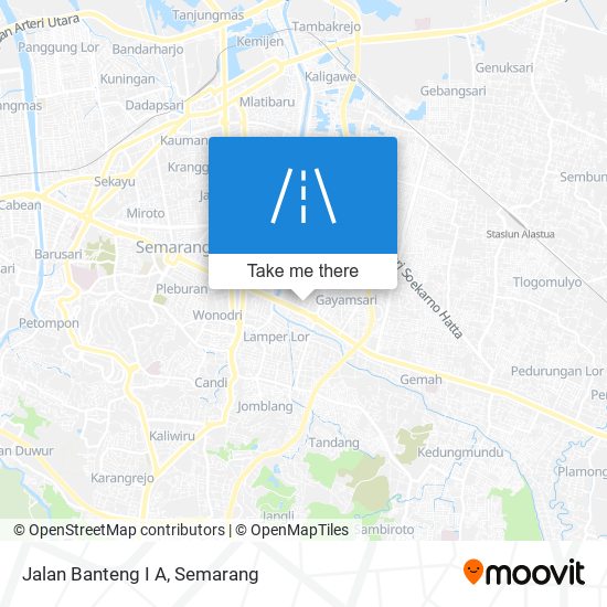 Jalan Banteng I A map