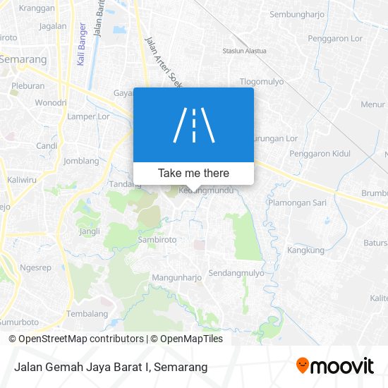 Jalan Gemah Jaya Barat I map