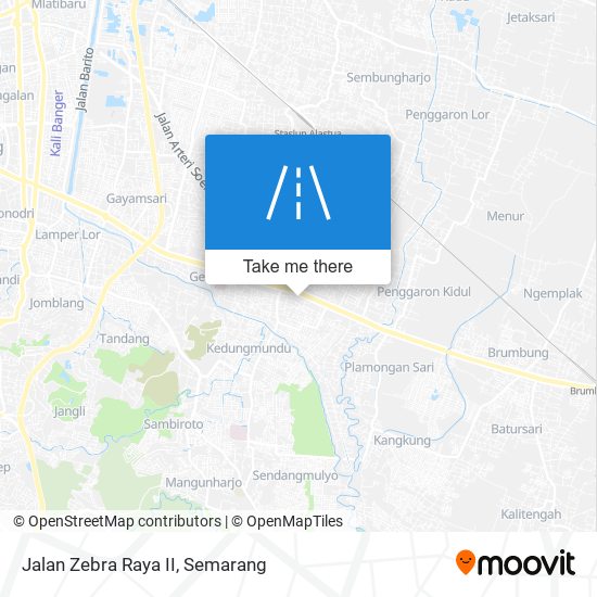 Jalan Zebra Raya II map