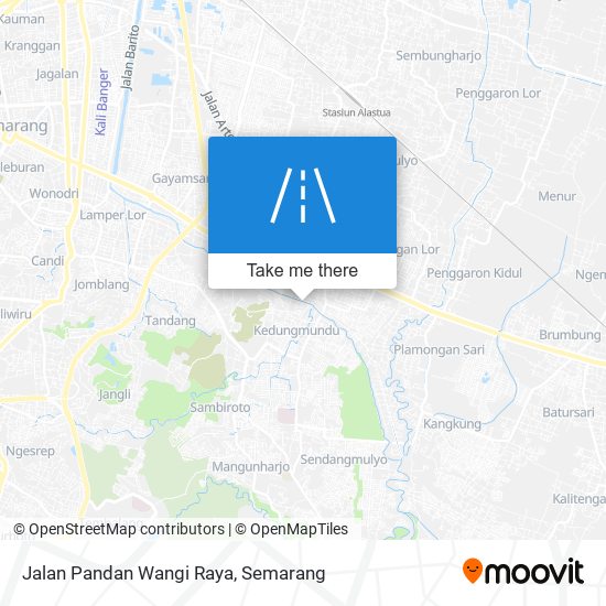 Jalan Pandan Wangi Raya map