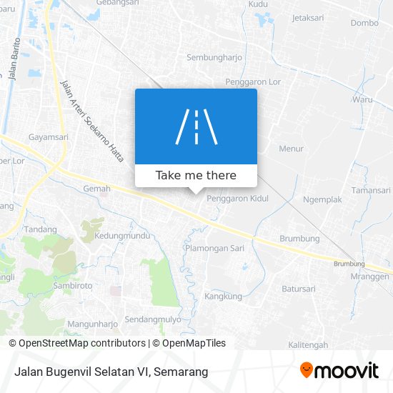 Jalan Bugenvil Selatan VI map