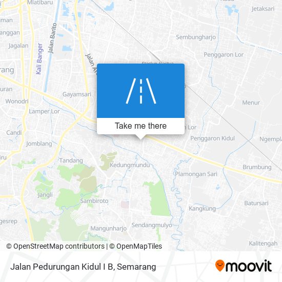 Jalan Pedurungan Kidul I B map