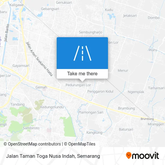 Jalan Taman Toga Nusa Indah map