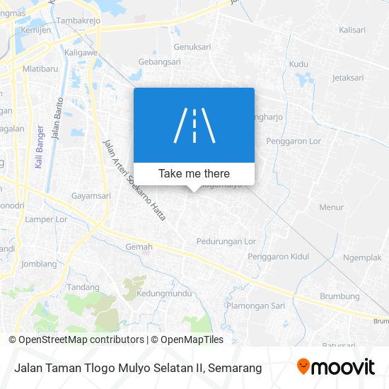 Jalan Taman Tlogo Mulyo Selatan II map