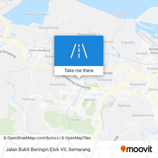 Jalan Bukit Beringin Elok VII map