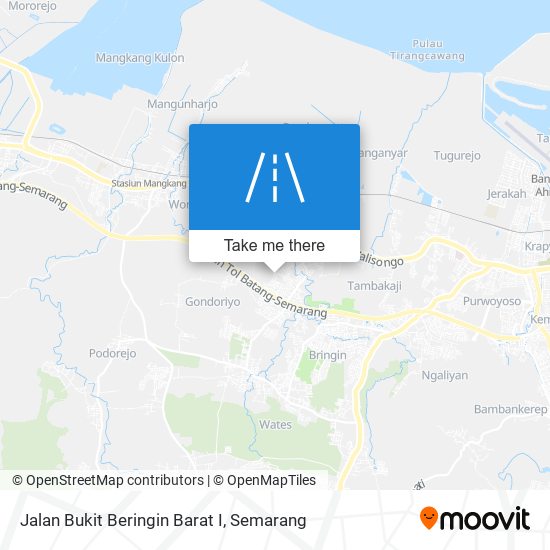 Jalan Bukit Beringin Barat I map