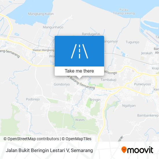 Jalan Bukit Beringin Lestari V map