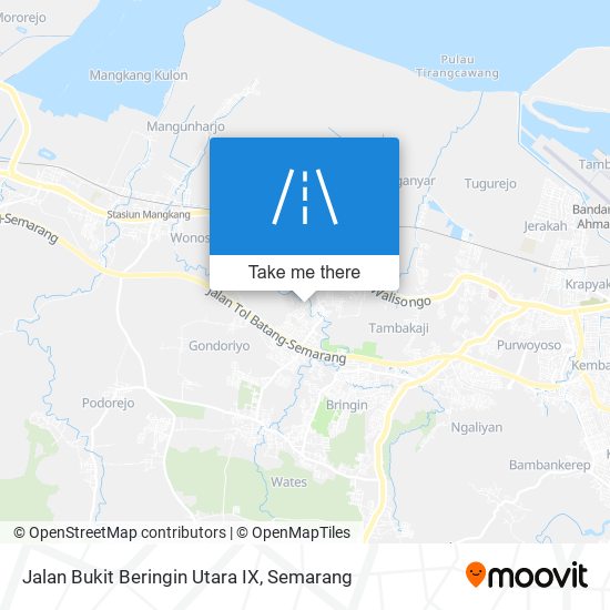 Jalan Bukit Beringin Utara IX map