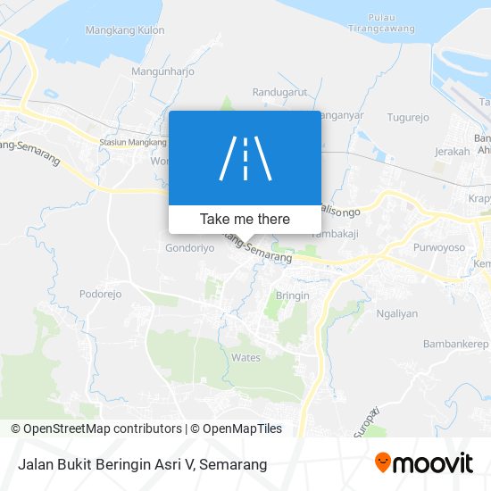 Jalan Bukit Beringin Asri V map