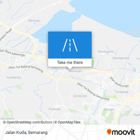 Jalan Kuda map