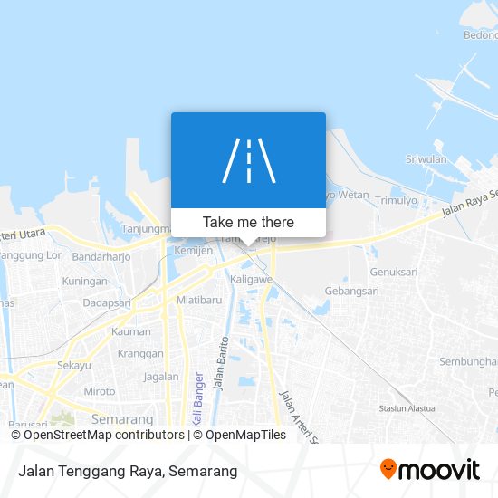 Jalan Tenggang Raya map