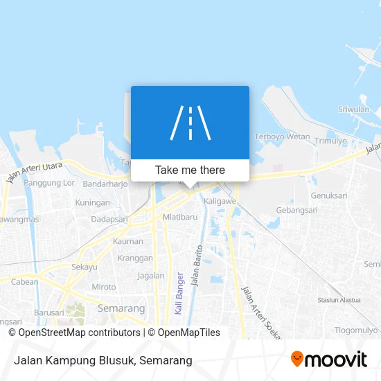 Jalan Kampung Blusuk map