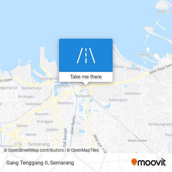 Gang Tenggang II map