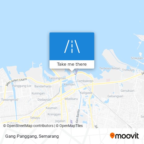 Gang Panggang map