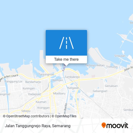 Jalan Tanggungrejo Raya map