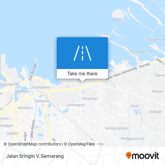 Jalan Sringin V map