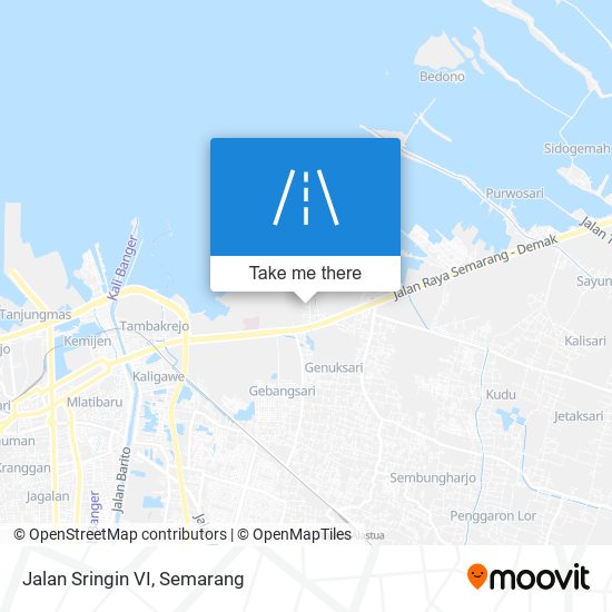 Jalan Sringin VI map