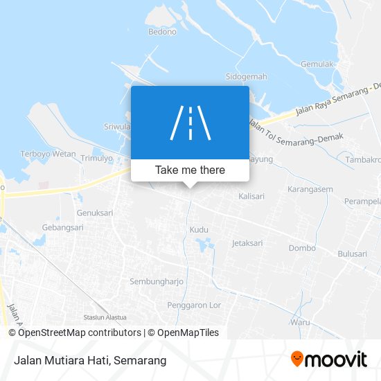 Jalan Mutiara Hati map