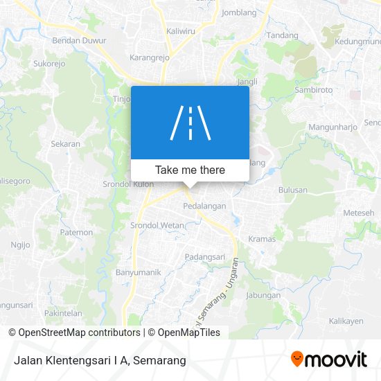Jalan Klentengsari I A map