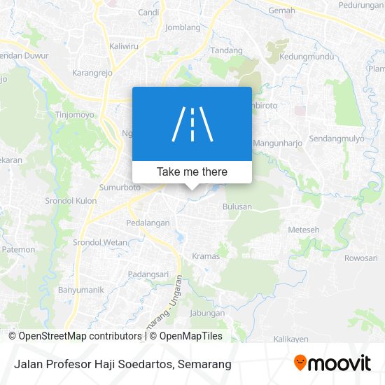 Jalan Profesor Haji Soedartos map