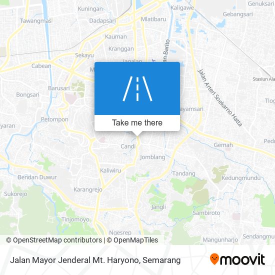 Jalan Mayor Jenderal Mt. Haryono map