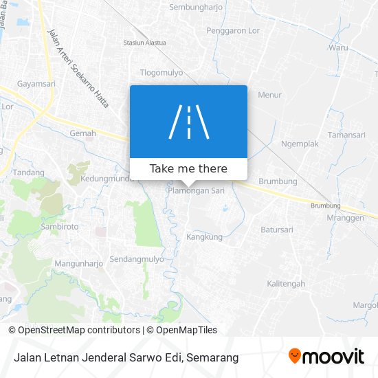 Jalan Letnan Jenderal Sarwo Edi map