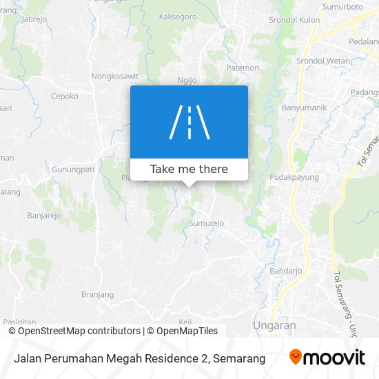 Jalan Perumahan Megah Residence 2 map