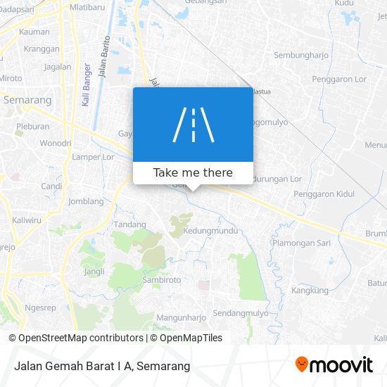 Jalan Gemah Barat I A map