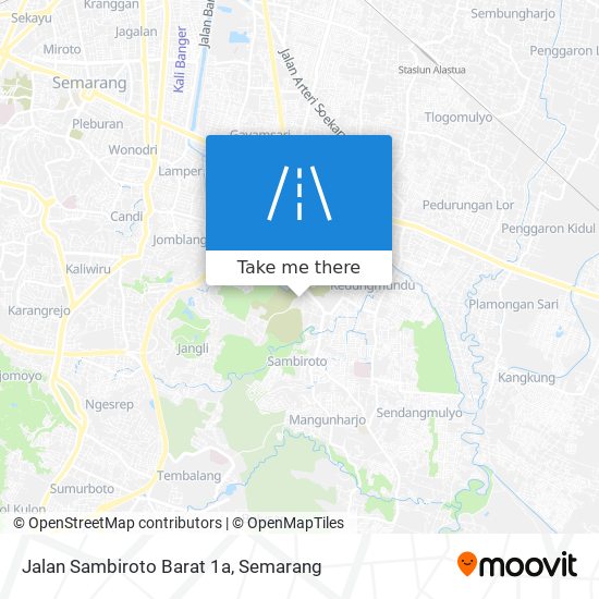 Jalan Sambiroto Barat 1a map