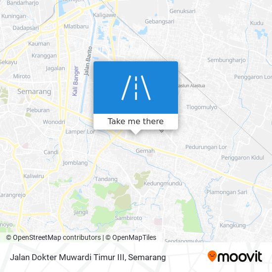 Jalan Dokter Muwardi Timur III map