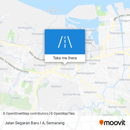 Jalan Segaran Baru I A map