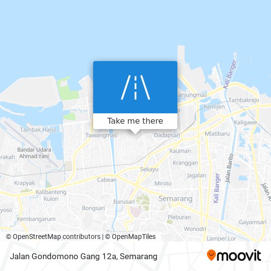 Jalan Gondomono Gang 12a map