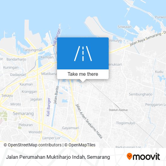 Jalan Perumahan Muktiharjo Indah map