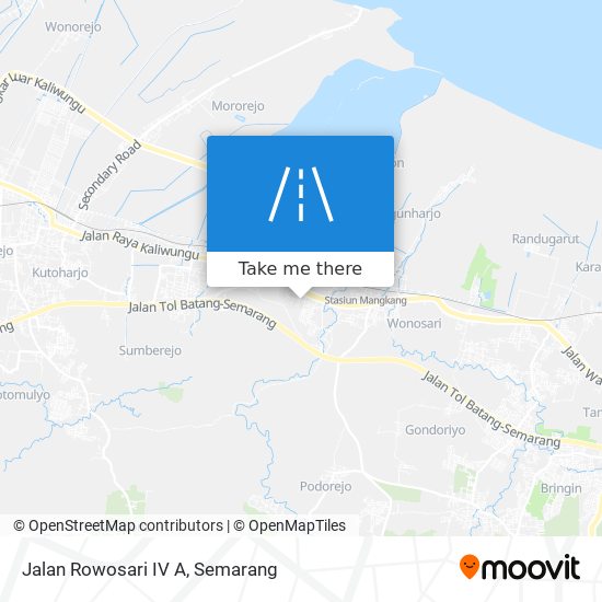 Jalan Rowosari IV A map