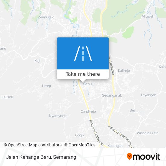 Jalan Kenanga Baru map