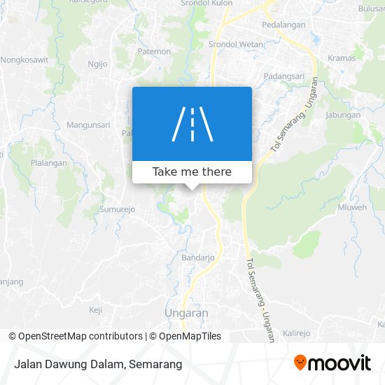 Jalan Dawung Dalam map