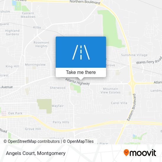 Mapa de Angels Court