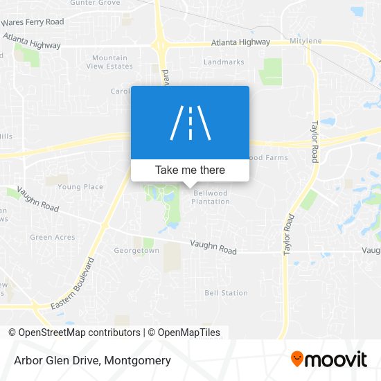 Arbor Glen Drive map