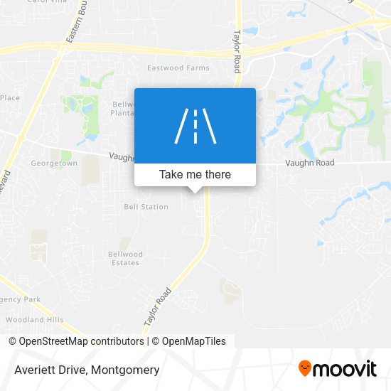 Mapa de Averiett Drive