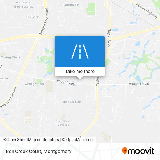 Bell Creek Court map