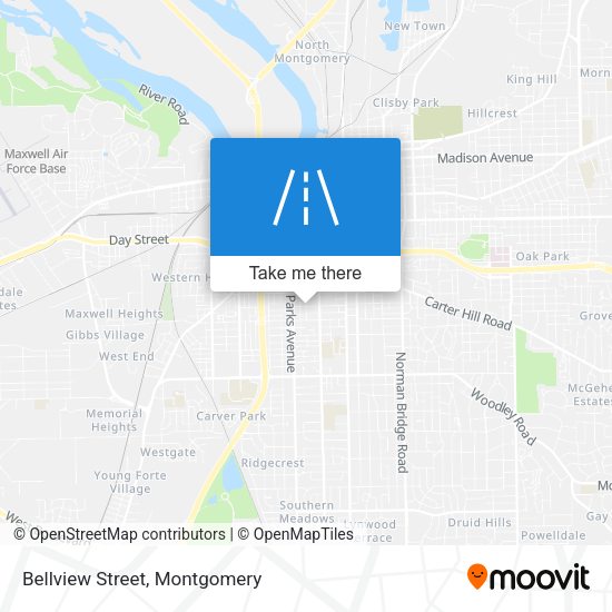 Bellview Street map
