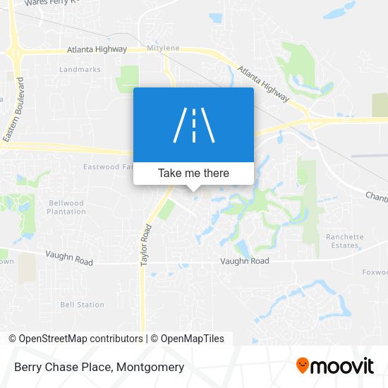 Berry Chase Place map